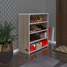 Kenzlife Ayakkabılık Goya Crd 080 70 30 Arkalıksız Ayakkabı Ofis Dolabı