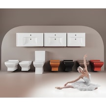 Seramiksan Silva A041040H Kanallı Asma Klozet + Yavaş Kapak