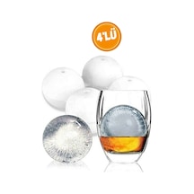 4'lü Küre Buz Kalıbı Sihirli Buz Kalıbı Plastik Diğer 4'lü Küre Buz Kalıbı Sihirli Buz Kalıbı Plastik Diğer
