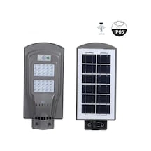 Cata 60 W Sensörlü Solar Sokak Lambası - Beyaz 6500k - Ct-4691