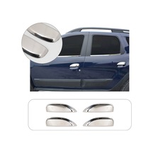 Dacia Stepway Uyumlu 2012 ve Üzeri Krom Kapı Kolu 4 Kapı Paslanmaz Çelik
