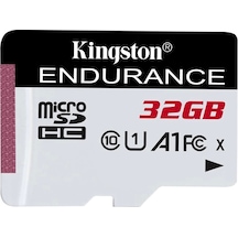 Kingston Sdce-32gb 32gb Microsdhc Endurance 95r-30w C10 A1 Uhs-ı Card Only Hafıza Kartı