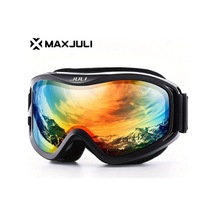 Maxaccess Maxjulı Erkek Ve Kadın Kayak Gözlüğü - Antifog Polar Siyah Gökkuşağı Lens Kar Board Snowmobile Maxaccess Maxjulı Erkek Ve Kadın Kayak Gözlüğü - Antifog Polar Siyah Gökkuşağı Lens Kar Board Snowmobile