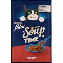 Felix Soup Beef Biftekli Kedi Çorbası 48 Gr