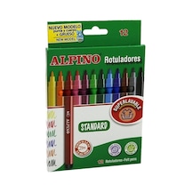 Alpino 12 Renk Keçeli Kalem  Ar-1002