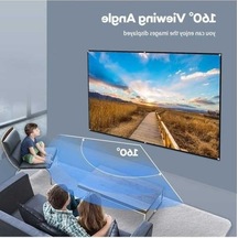 Ankatek Ofis Monte Katlanabilir Jzr-gy 80 Hd Hava Ev Duvara Dayanıklı Açık 16:9 Ge Taşınabilir Sinema Projeksiyon Perdesi