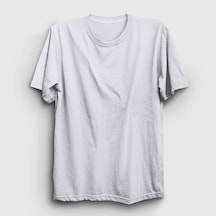 Presmono Unisex Beyaz Düz Baskısız T-shirt Beyaz