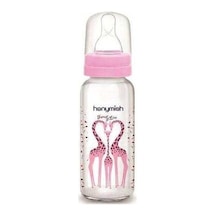 Hanymish Cam Biberon 240 ML - Pembe