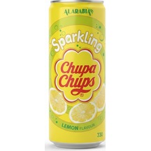Chupa Chups Sparkling Lemon Flavour - Limon Aromalı Gazlı İçecek 330 Ml