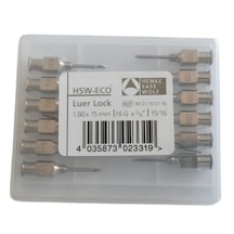 Henke - Enjektör Ucu Çelik 16g X 5/8" 1 Paket 12 Adet