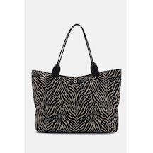 Guess Suzy Kadın Seyahat Çantası Twln2322024 Siyah