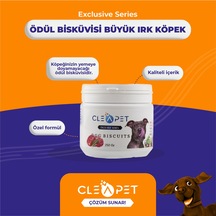 Cleapet Sebzeli Büyük Irk Köpek Ödül Bisküvisi 200 G