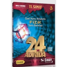 Sınav 11.sınıf 24 Adımda Özel Konu Anlatımlı Fizik Soru Bankası Yeni Kapak Değişebilir