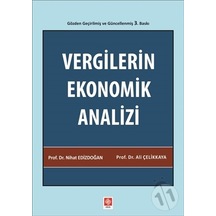 Vergilerin Ekonomik Analizi - Ali Çelikkaya - Ekin Basım Yayın