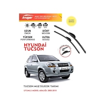 Hyundai Tucson Silecek Silgi Silgeç Silgeç Silgi 2005 Model Araca Özel Aparat