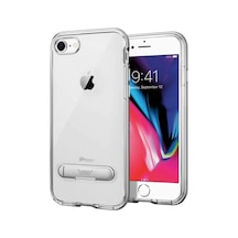 Buff Apple Uyumlu iPhone 8/7 Air Bumper Kılıf Silver
