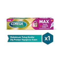 Maksimum Tutuş & Konfor Yapıştırıcı Krem 40g