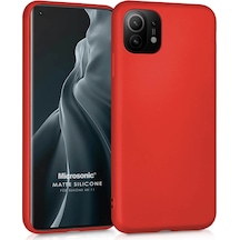 Microsonic Matte Silicone Xiaomi Mi 11 Kılıf