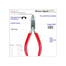 Weber 2160 Elmas Ağızlı Elektronikçi Yan Keski-Yaylı 160 MM