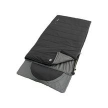 Outwell Contour Black Yazlık Ve Kışlık Taraflı -13 C 1500gr Geniş Uyku Tulumu Siyah Sağ Fermuar 2304 230431 Çok Renkli