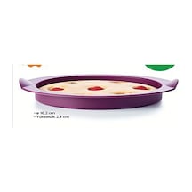 Tupperware Silikon Pişirme Kalıbı Yuvarlak Mor