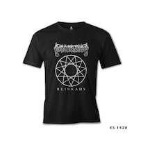 Dissection Reinkaos Baskılı Sİyah Erkek Tshirt 001
