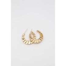 Vıp Küpe 14 K-17138 30mm Çok Renkli