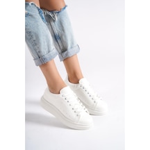 Mubiano Mbmkq200-bb Kadın Kalın Taban Beyaz/beyaz Sneaker & Spor Ayakkabı Beyaz/beyaz