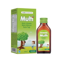 Multi Multivitamin Multimineral Balık Yağı Şurup