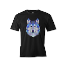 Kurt - Poligon Siyah Erkek Tshirt