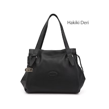Gönderi R Kadıın Siyah Floter Hakiki Deri El Ve Omuz Çantası Ddzw002b6537 Siyah