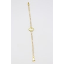 Vıp Bileklik 14 K-17286 19cm Çok Renkli