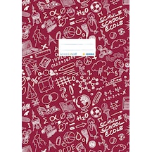 Herma Defter Kabı Schoolydoo A4 Bordo