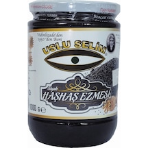 Haşhaş Ezmesi Siyah 800 Gr.cam Kavanoz Uşak Yöresi