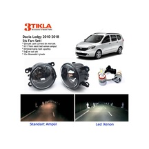 Dacia Lodgy Beyaz Led Xenon Sis Farı Seti