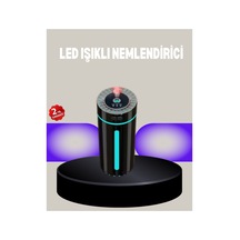 Aromaterapi Özellikli Ultrasonik Hava Nemlendirici Led Atmosfer Işığı Renk