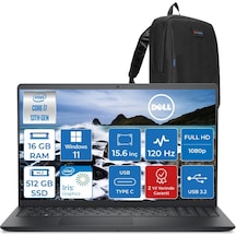 Dell Vostro 3530 N1601PVNB3530P02 i7-1355U 16 GB 512 GB SSD 15.6" W11P Dizüstü Bilgisayar + Zetta Çanta