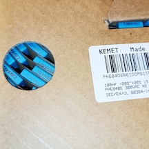 Phe840eb6100mb05r17t0 100nf 300vacx2 15mm %20 Kemet Polyester Kondansatör 5 Adet