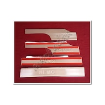 Db Chrome Citroen Nemo Krom İç Kapı Eşiği 2008 Sonrası 4 Parça P.