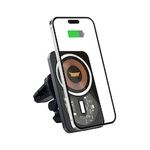 Buff Bl38 15w Magsafe Uyumlu Araç İçi Wireless Şarj Cihazı