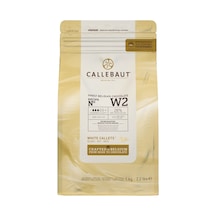 Callebaut Beyaz Kuvertür Çikolata 1kg - Pastacılık Ve Dekorasyon İçin 2'li Ekonomik Paket - 2 A Tarı