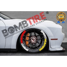 Speedhunters Çift Renk 3D Lastik Yazısı Kauçuk Motor Ve Araçlar Için Lastik Sticker