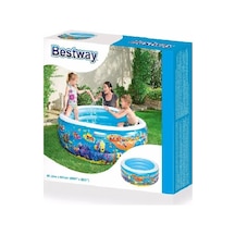 Bestway Şişme Havuz Jumbo Desenli Yuvarlak 152x51 Kzl-bw51121 Açık Bej