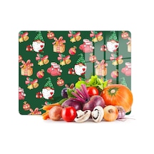 Decovetro Cam Kesme Tahtası Ve Sunumluk Noel Yılbaşı Desenli 20 X 30 Cm Diğer