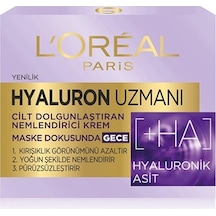 Yüz Bakim Kremi & Hyaluron Uzmani, Dolgunlaştıran, Nemlendirici,hyaluronik Asit Gece Bakim Kremi 50ml