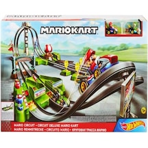 Hot Wheels Mario Kart Motorlu Çılgın Dönüş Yarış Seti Gcp27