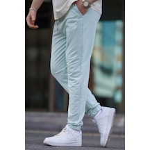 Madmext Mint Yeşili Basic Paçası Lastikli Erkek Eşofman 5494 Mint Yeşili