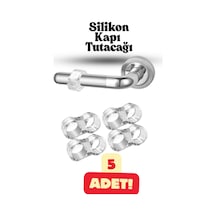 15 Adet Şeffaf Silikon Kapı Tamponu Kapı Stoperi Kapı Durdurucu Kapı Çarpma Önleyici Duvar Koruyucu