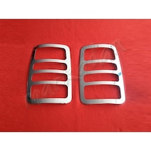 Markadan Vw Caddy Krom Stop Çerçevesi 2004-2014 2 Parça  Paslanmaz