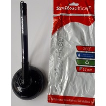 Masa Üstü Sabit Kalem Spiralli Mavi Jel 10 Adetli Paket Scrikss